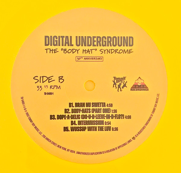 Digital Underground - "Body-Hat" Syndrome - Vinyl Record 2xlp image 4