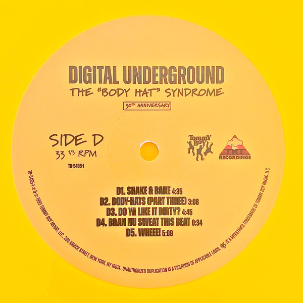 Digital Underground - "Body-Hat" Syndrome - Vinyl Record 2xlp image 6