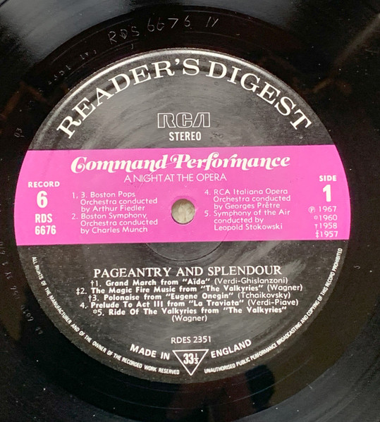 Various - Pageantry and Splendour - Used Vinyl Record lp image 3