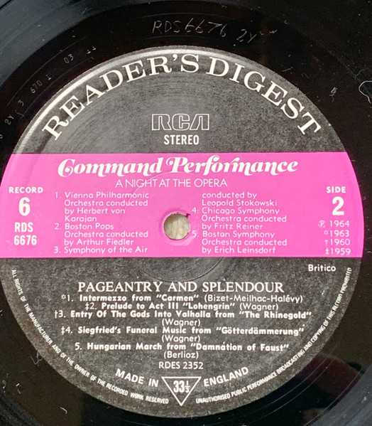 Various - Pageantry and Splendour - Used Vinyl Record lp image 4