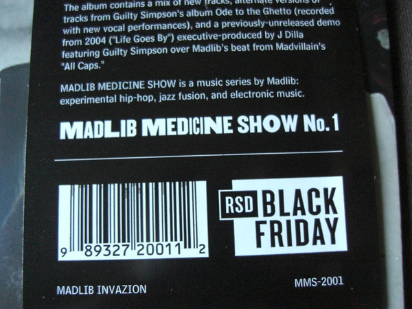 Madlib Feat. Guilty - Before The Verdict - Vinyl Record 2xlp image 3