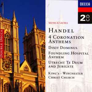 Georg Friedrich Hän - 4 Coronation Anthems · Dixit Dominus · Found image 1