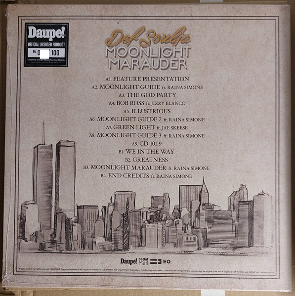 Def Soulja - Moonlight Marauder - Vinyl Record lp image 2