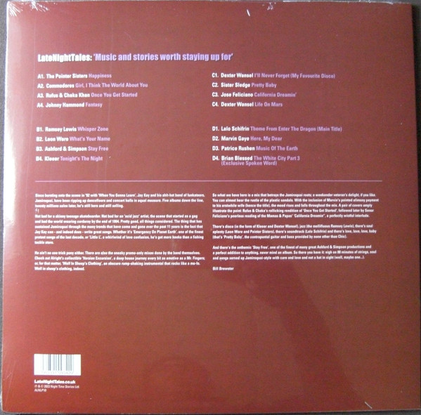 Jamiroquai - LateNightTales - Vinyl Record 2xlp image 2