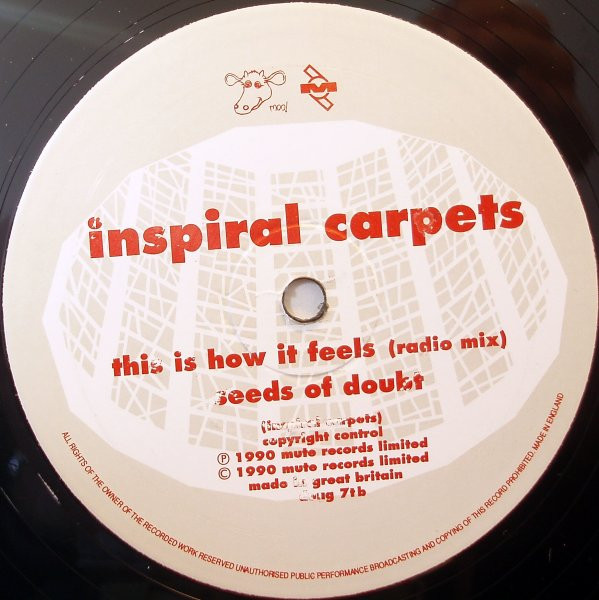 Inspiral Carpets - This Is How It Feels - Used Vinyl Record 12" image 4