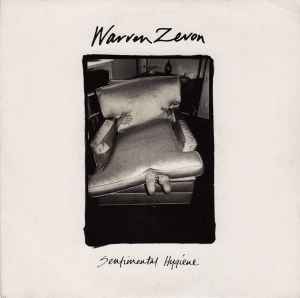 Warren Zevon - Sentimental Hygiene - Used Vinyl Record 7" image 1