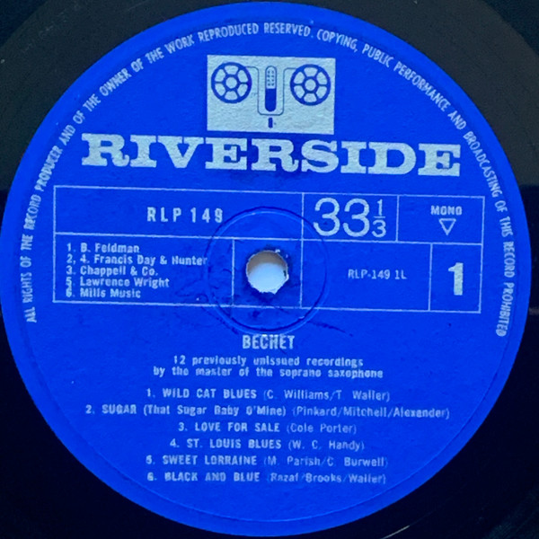 Sidney Bechet - Bechet (12 Previously Unissued Recordings By The Master image 3