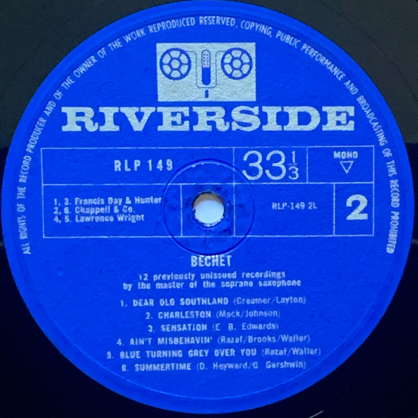 Sidney Bechet - Bechet (12 Previously Unissued Recordings By The Master image 4