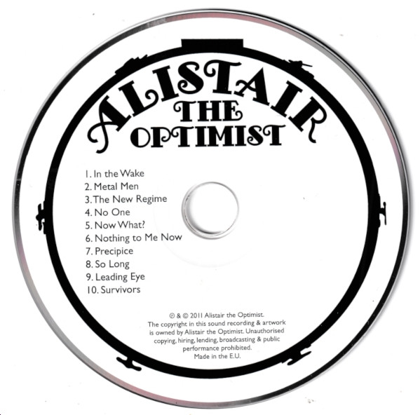 Alistair The Optimis - Used cd image 3