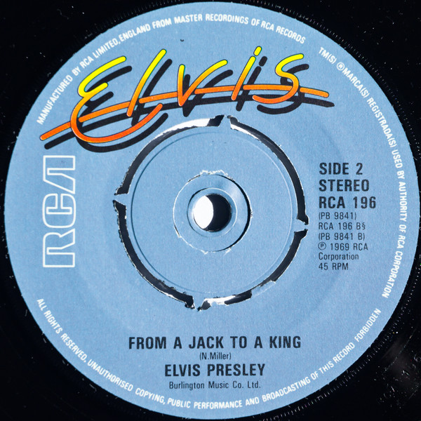 Elvis Presley - Are You Lonesome Tonight? - Used Vinyl Record 7" image 4