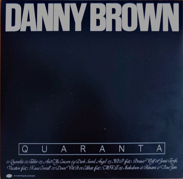 Danny Brown - Quaranta - Vinyl Record lp image 2