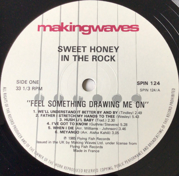 Sweet Honey In The R - Feel Something Drawing On Me - Used Vinyl Reco image 3