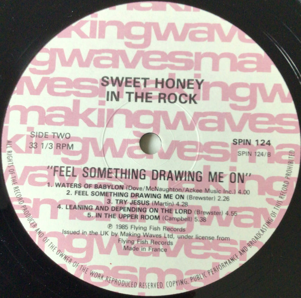 Sweet Honey In The R - Feel Something Drawing On Me - Used Vinyl Reco image 4
