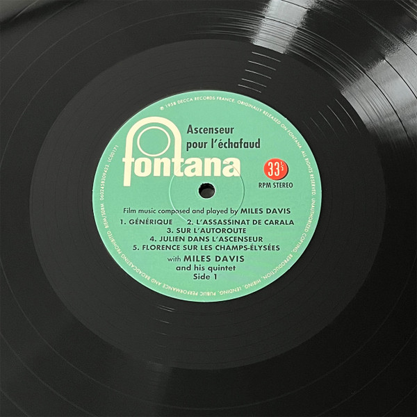 Miles Davis - Ascenseur pour ľéchafaud - Vinyl Record lp image 5