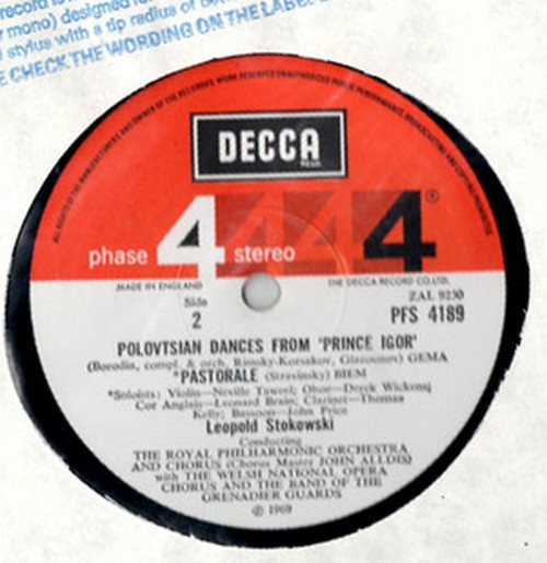 Pyotr Ilyich Tchaiko - 1812 Overture/Polovtsian Dances/Pastorale - Used image 4