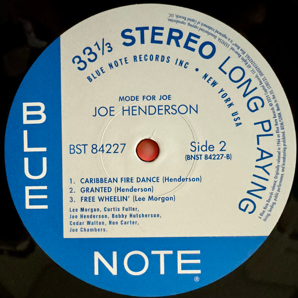 Joe Henderson - Mode For Joe - Vinyl Record lp image 4