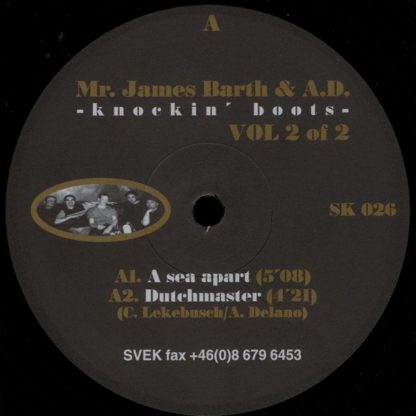 Mr. James Barth & A. - Knockin' Boots (Vol 2 Of 2) - Used Vinyl Recor image 2