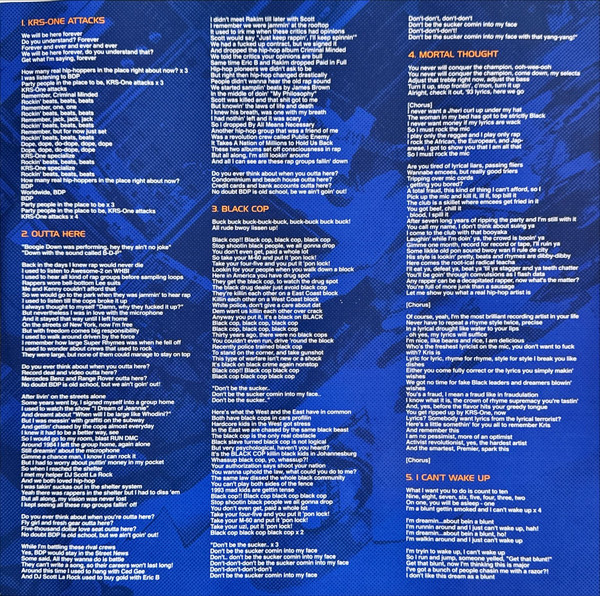 KRS-One - Return Of The Boom Bap - Vinyl Record lp image 6