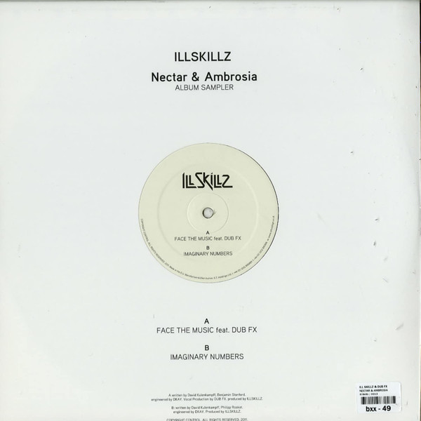 Ill.Skillz - Nectar & Ambrosia (Album Sampler) - Vinyl Record 12" image 2