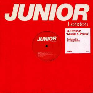 X-Press 2 - Muzik X-Press - Used Vinyl Record 12" image 3