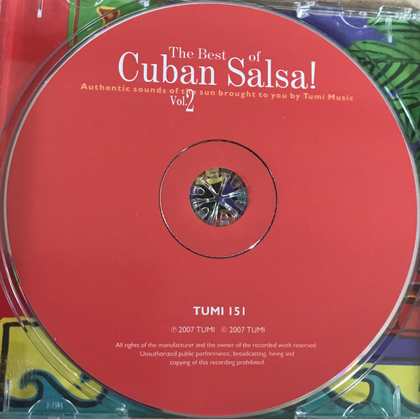 Various - Best Of Cuban Salsa! Vol. 2 - Sounds Of The Sun - Used cd image 3