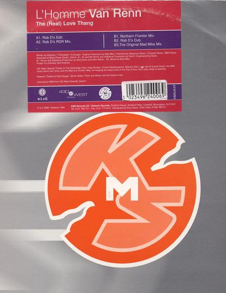 L'Homme Van Renn - (Real) Love Thang - Used Vinyl Record 12" image 3