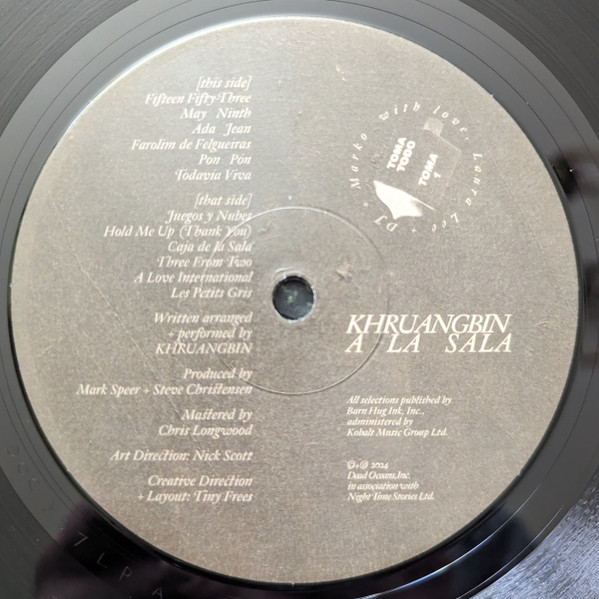 Khruangbin - A La Sala - Vinyl Record lp image 3