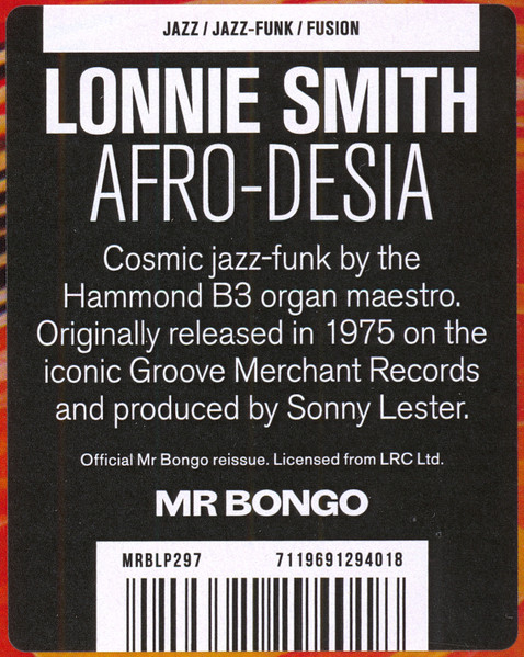 Lonnie Smith - Afro-Desia - Vinyl Record lp image 7