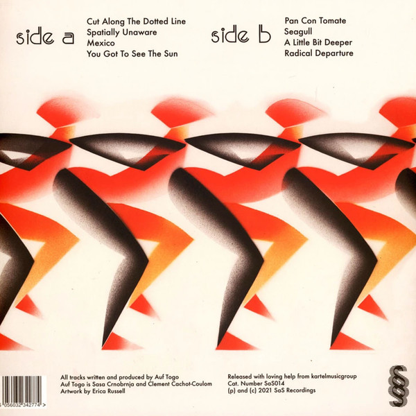Auf Togo - Movements - Vinyl Record lp image 2