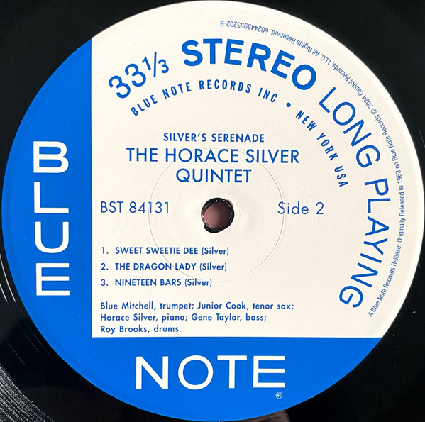 Horace Silver Quinte - Silver's Serenade - Vinyl Record lp image 6