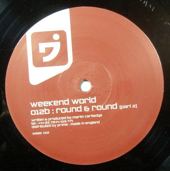 Weekend World - Round & Round - Used Vinyl Record 12" image 2