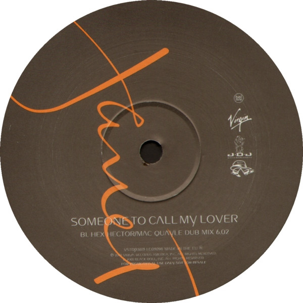 Janet Jackson - Someone To Call My Lover - Used Vinyl Record image 3