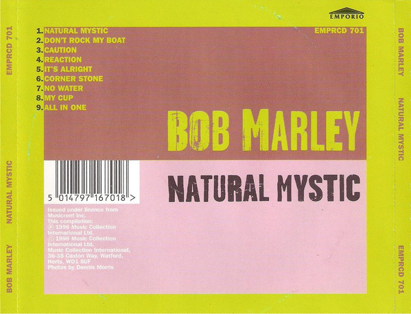 Bob Marley - Natural Mystic - Used CD image 2