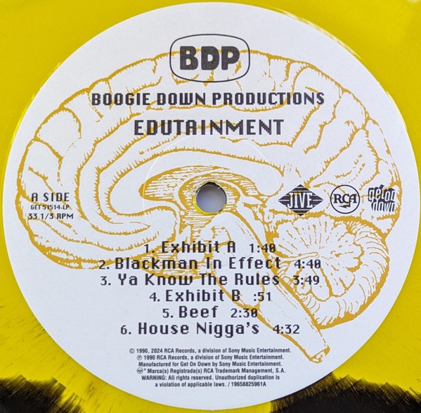 Boogie Down Producti - Edutainment - Vinyl Record 2xlp image 11