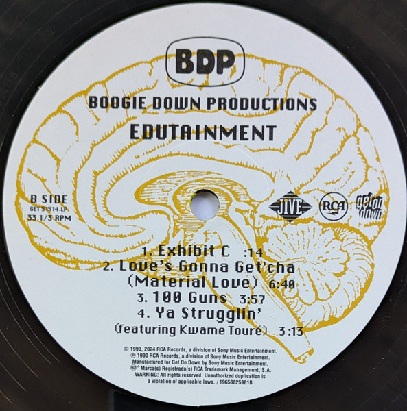 Boogie Down Producti - Edutainment - Vinyl Record 2xlp image 12