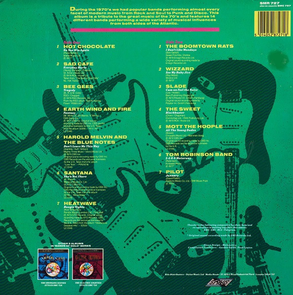 Various - Bands Of Gold: The Sensational Seventies - Used Vinyl Recor image 2