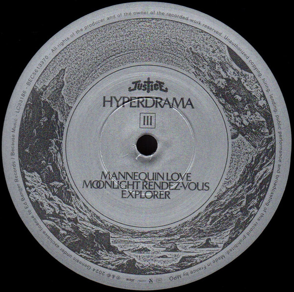 Justice - Hyperdrama - Vinyl Record 2xlp image 6