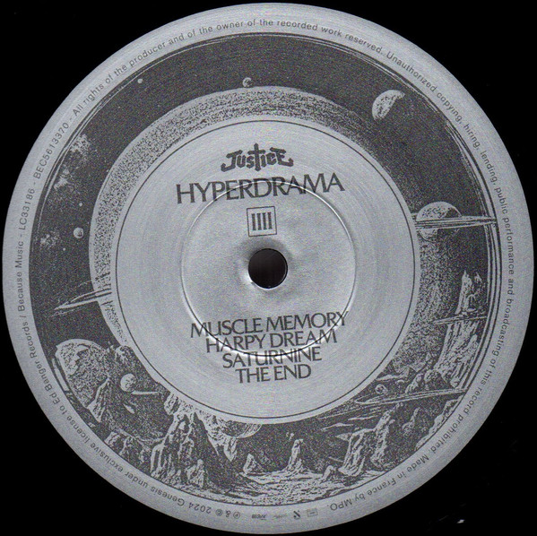 Justice - Hyperdrama - Vinyl Record 2xlp image 7