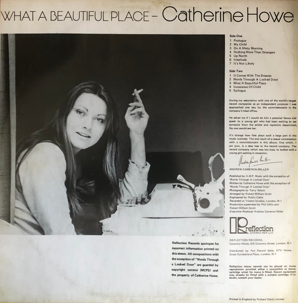 Catherine Howe - What A Beautiful Place - Vinyl Record image 8