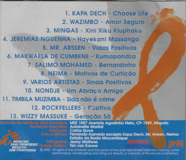 Various - Vidas Positivas - Used cd image 2