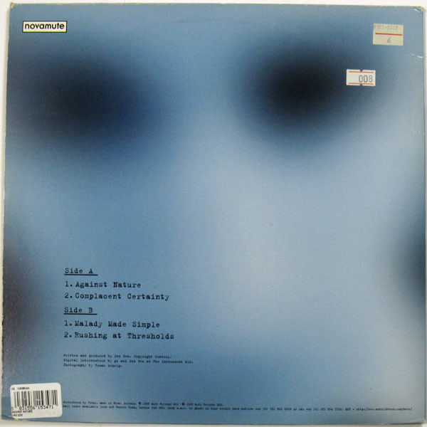 2nd Gen - Against Nature - Used Vinyl Record 12" image 2