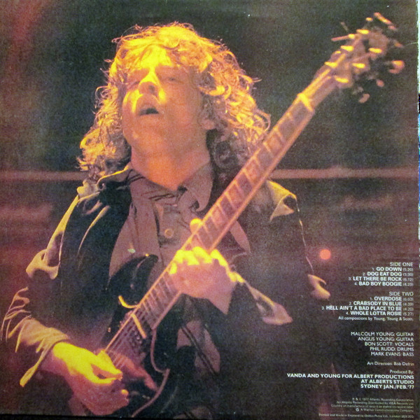 AC/DC - Let There Be Rock - Used Vinyl Record lp image 2