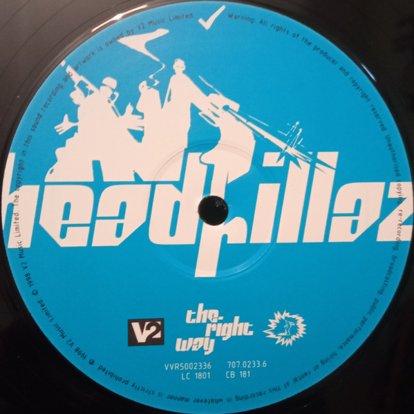 Headrillaz - Right Way - Used Vinyl Record 12" image 4