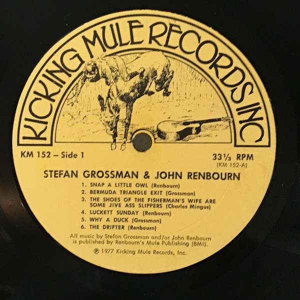 John Renbourn & Stef - Stefan Grossman & John Renbourn - Used Vinyl image 3