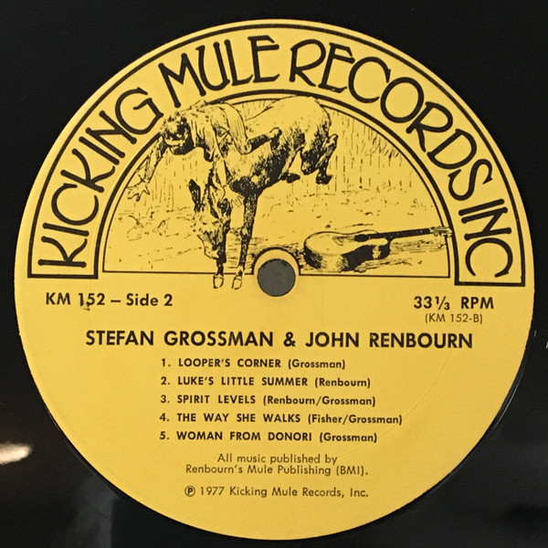 John Renbourn & Stef - Stefan Grossman & John Renbourn - Used Vinyl image 4