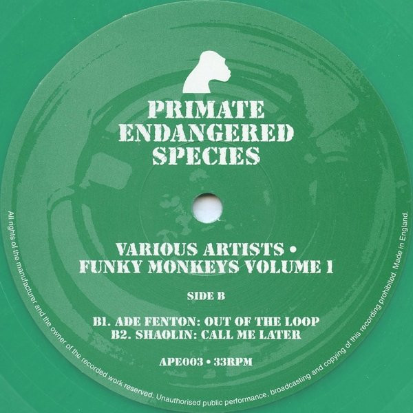 Various - Funky Monkeys Volume 1 - Used Vinyl Record 12" image 4