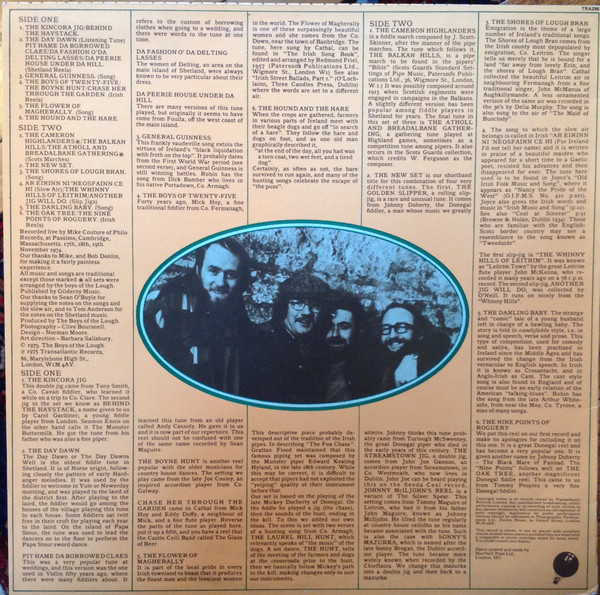 Boys Of The Lough - III - Used Vinyl Record image 2