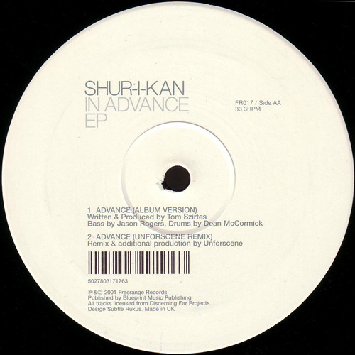 Shur-i-kan - In Advance EP - Used Vinyl Record 12" image 2