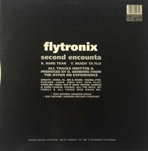 Flytronix - Second Encounta - Used Vinyl Record 12" image 2