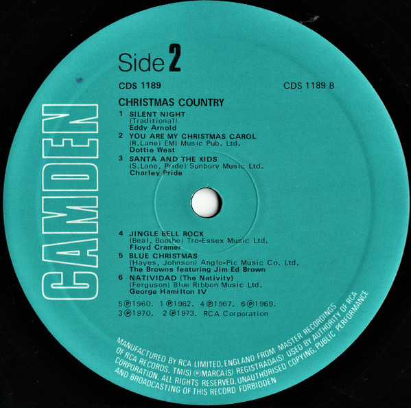 Various - Christmas Country - Used Vinyl Record image 4